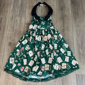 Japan Bodyline Jumper Dress Queen Of Hearts Halter Corset Lolita Sz. M